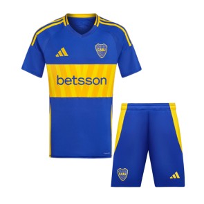 Billiga Boca Juniors Hemmatröja Barn 2024-25 Kortärmad (+ Korta byxor)